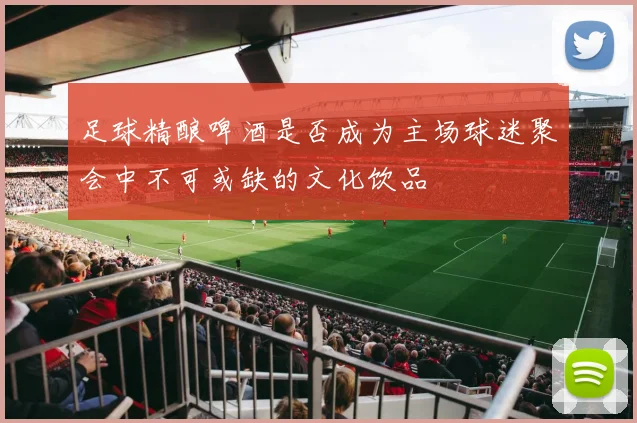 足球精酿啤酒是否成为主场球迷聚会中不可或缺的文化饮品